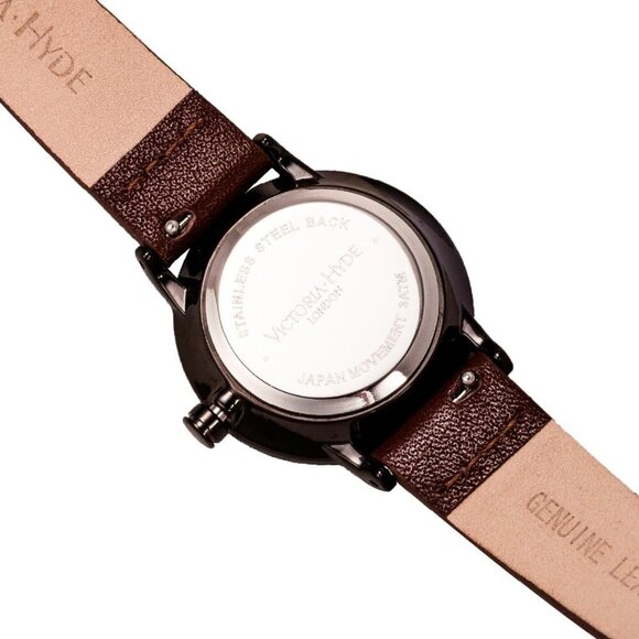 Retro Women Watches Small Dial Analog Quartz Detachable Genuine Leather Strap La - Picture 3 of 7
